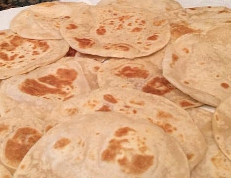 Tortillas de Harina Receta