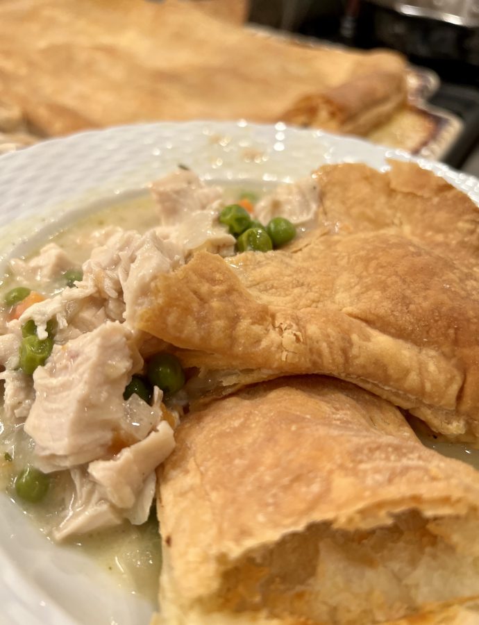 Turkey Pot Pie with Puff Pastry