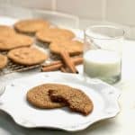 chewy ginger molasses cookies